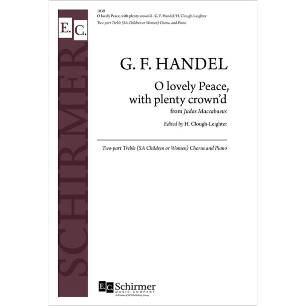 Judas Maccabeus: O Lovely Peace