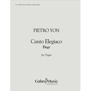 Canto Elegiaco : Elegy