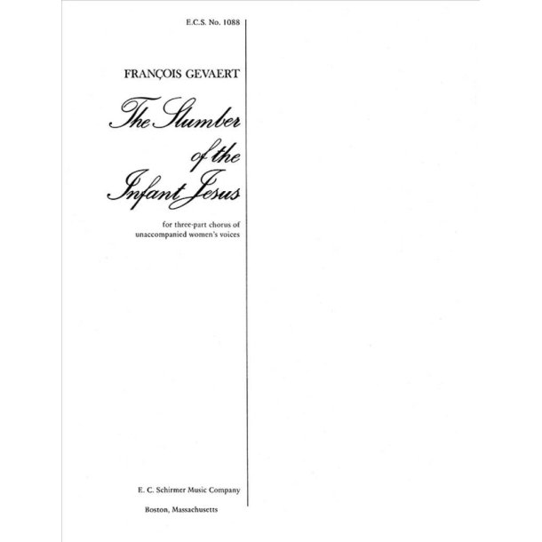 The Slumber of the Infant Jesus : Le Sommeil de l'Enfant Jesus