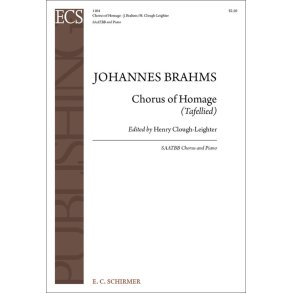 Chorus of Homage : Tafellied, Op.93b