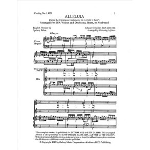 For Us a Child is Born: Alleluia!