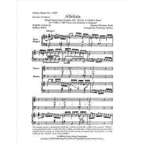 For Us a Child is Born: Alleluia!