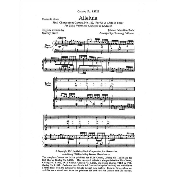 For Us a Child is Born: Alleluia!