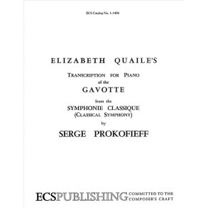 Gavotte from the Classical Symphony