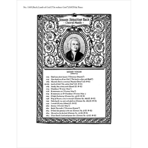 Christe, du Lamm Gottes : Lamb of God, Our Saviour