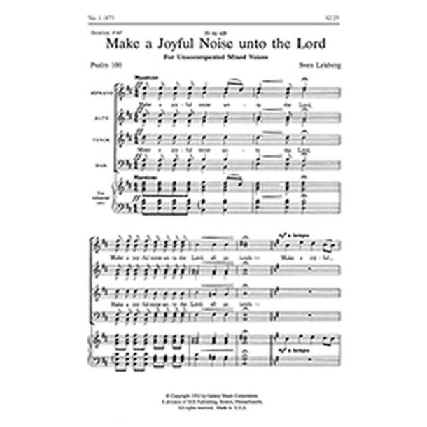 Make a Joyful Noise Unto the Lord