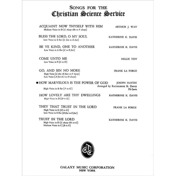 How Marvelous Is the Power of God