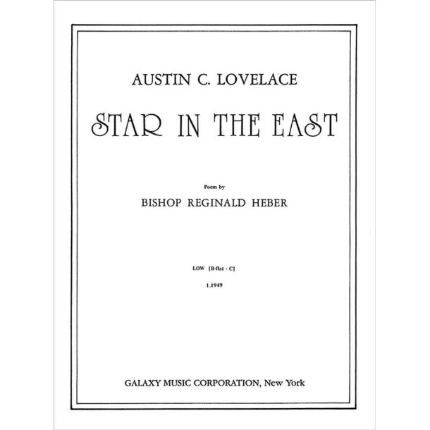 Star in the East