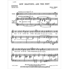 How Beautiful are the Feet : Isaiah 52:7