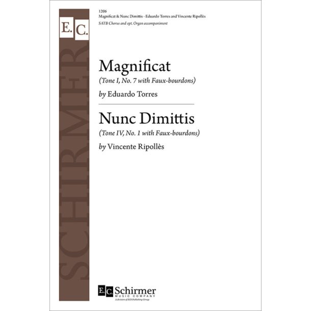 Magnificat, Nunc Dimittis, Tone 1
