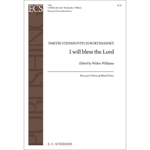 I Will Bless the Lord