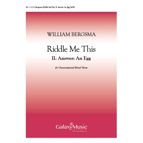 Riddle Me This: No. 2. Answer: The Egg