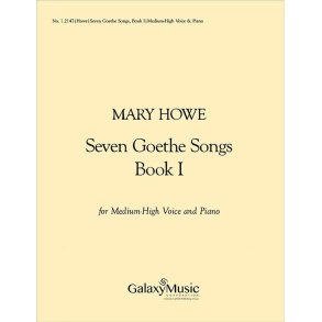 Seven Goethe Songs, Book I