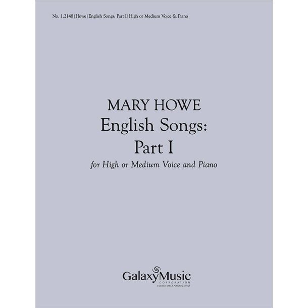English Songs, Part I