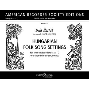 Hungarian Folk Song Settings