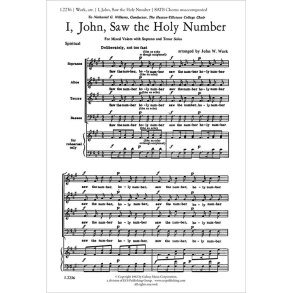 I, John, Saw the Holy Number