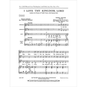 I Love Thy Kingdom, Lord