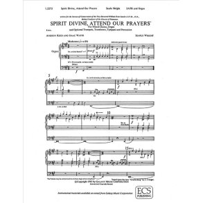 Spirit Divine, Attend Our Prayers