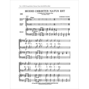 Hodie Christus natus est