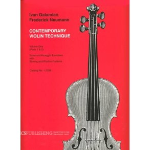 The Galamian Contemporary Violin Technique, Vol. 1