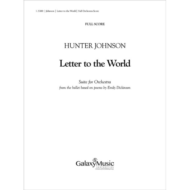 Letter to the World
