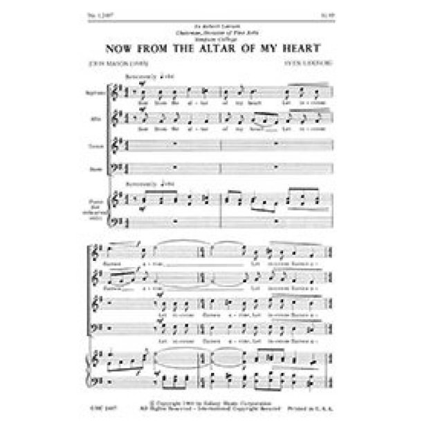 Now From the Altar of My Heart