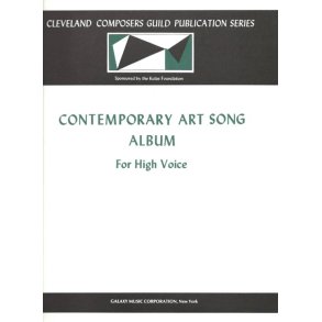 Contemporary Art Song Album, Book 1