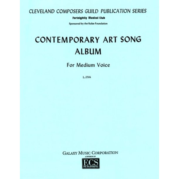 Contemporary Art Song Album, Book 2