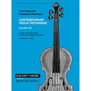 The Galamian Contemporary Violin Technique, Vol. 2