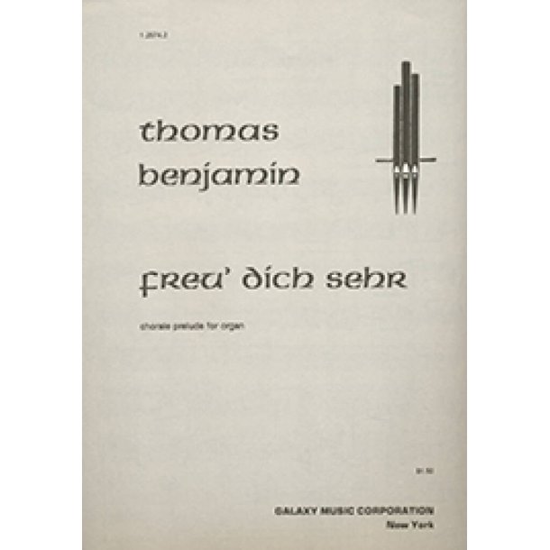 Chorale Prelude on Freu dich sehr