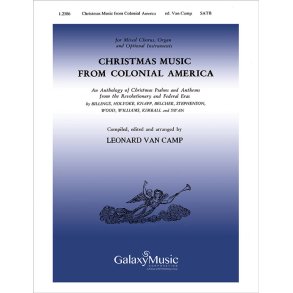 Christmas Music from Colonial America : Original complete edition - ten titles