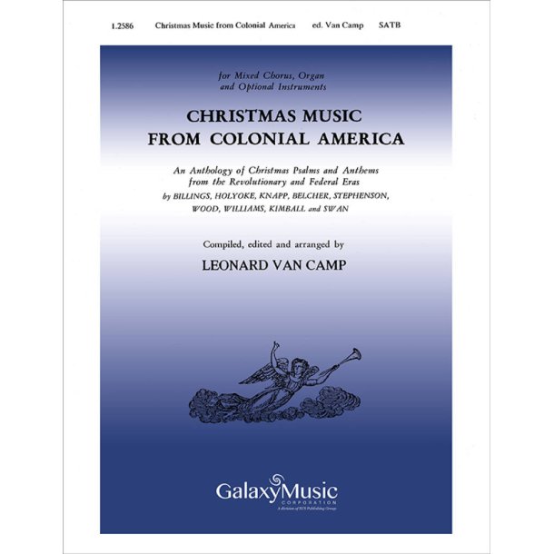 Christmas Music from Colonial America : Original complete edition - ten titles