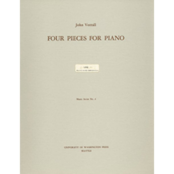 Four Pieces for Piano