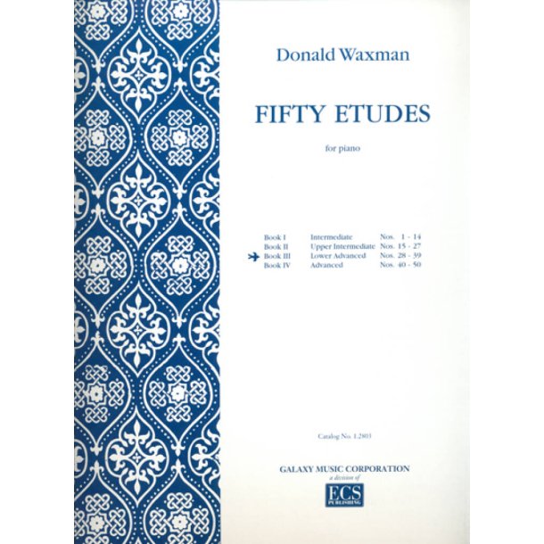 Fifty Etudes, Book 3