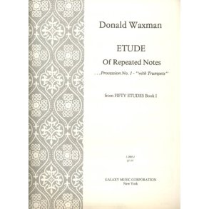 Etude No. 2: Repeated Notes : Procession No. 1 'with trumpets'