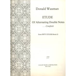 Etude No. 19: Alternating Double Notes : Confetti
