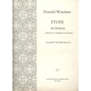 Etude No. 40: Octave Scales : Motto: IV Greetings to Concone
