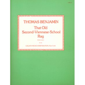 That Old Second-Viennese School Rag