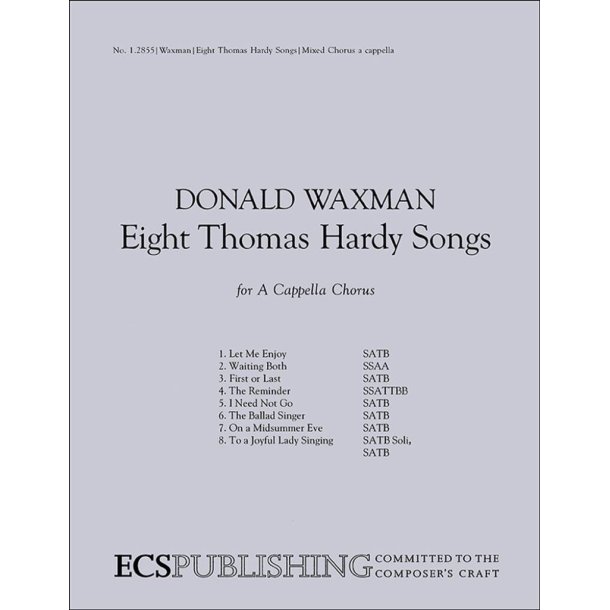 Eight Thomas Hardy Songs