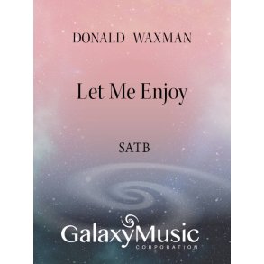 Eight Thomas Hardy Songs: No. 1. Let Me Enjoy