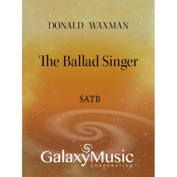 Eight Thomas Hardy Songs: No. 6. The Ballad Singer