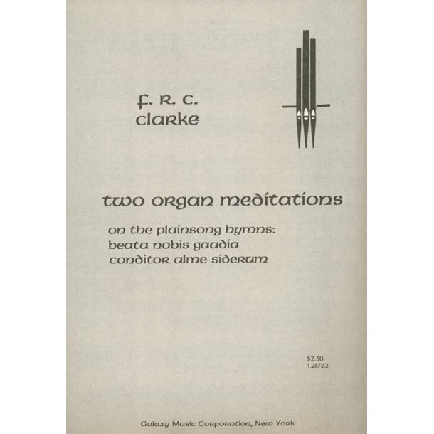 Two Organ Meditations