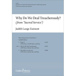 Sacred Service: Why Do We Deal Treacherously?