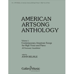 American Artsong Anthology, Volume 1