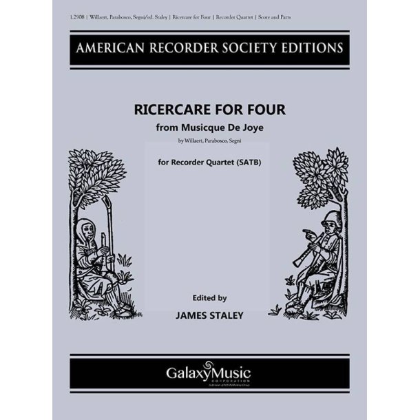 Musicque de Joye: Ricercari for Four