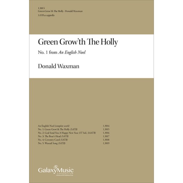An English Noel: Green Grow'th the Holly
