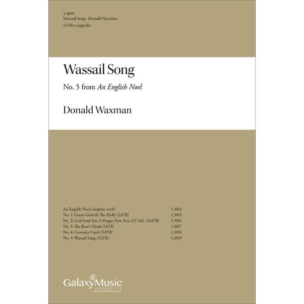 An English Noel: Wassail Song