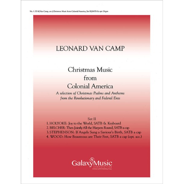 Christmas Music from Colonial America, Set II