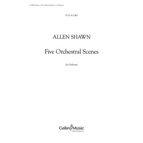 Five Orchestral Scenes : Additional Orchestral Score