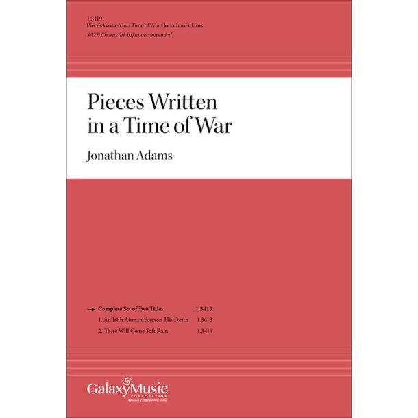 Pieces Written in a Time of War